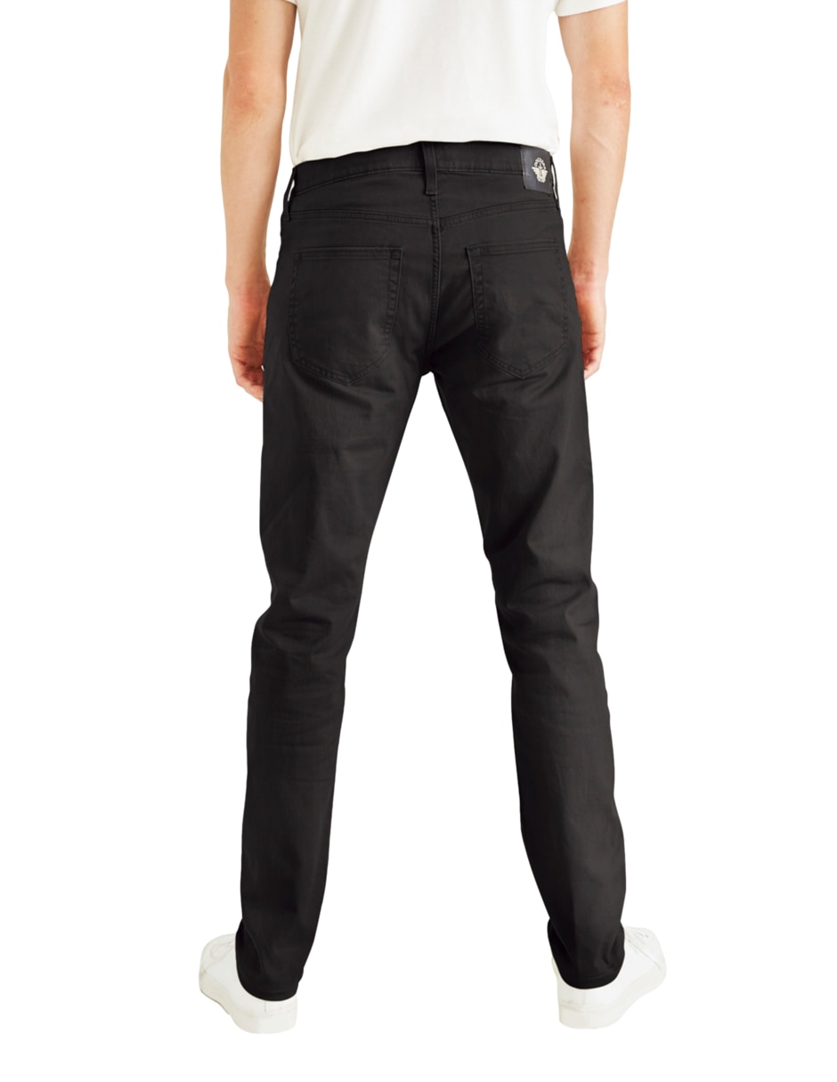 Pantalón casual slim de algodón para hombre 4