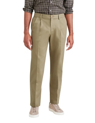 Pantalón casual regular de algodón para hombre Pantalón casual regular de algodón para hombre