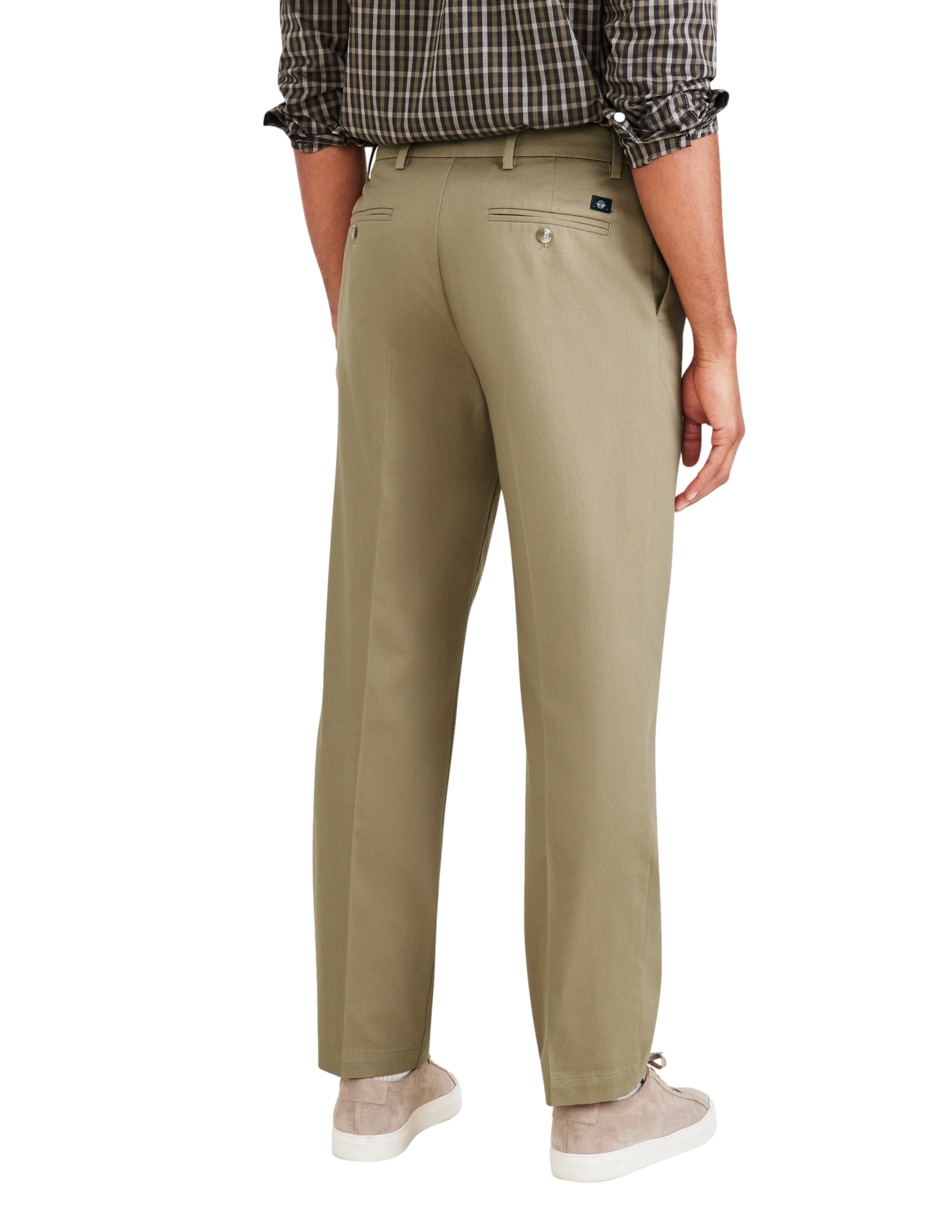 Pantalón casual regular de algodón para hombre 3