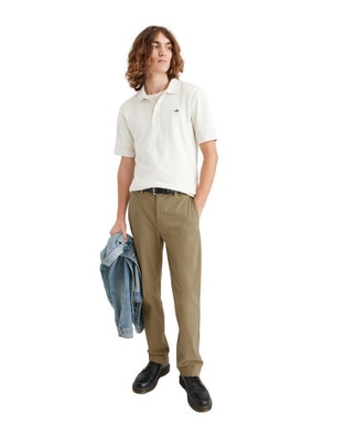 Pantalón casual recto Dockers de algodón para hombre