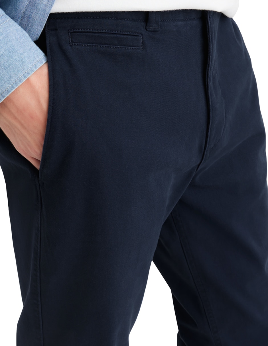 Pantalón casual recto de algodón para hombre 5