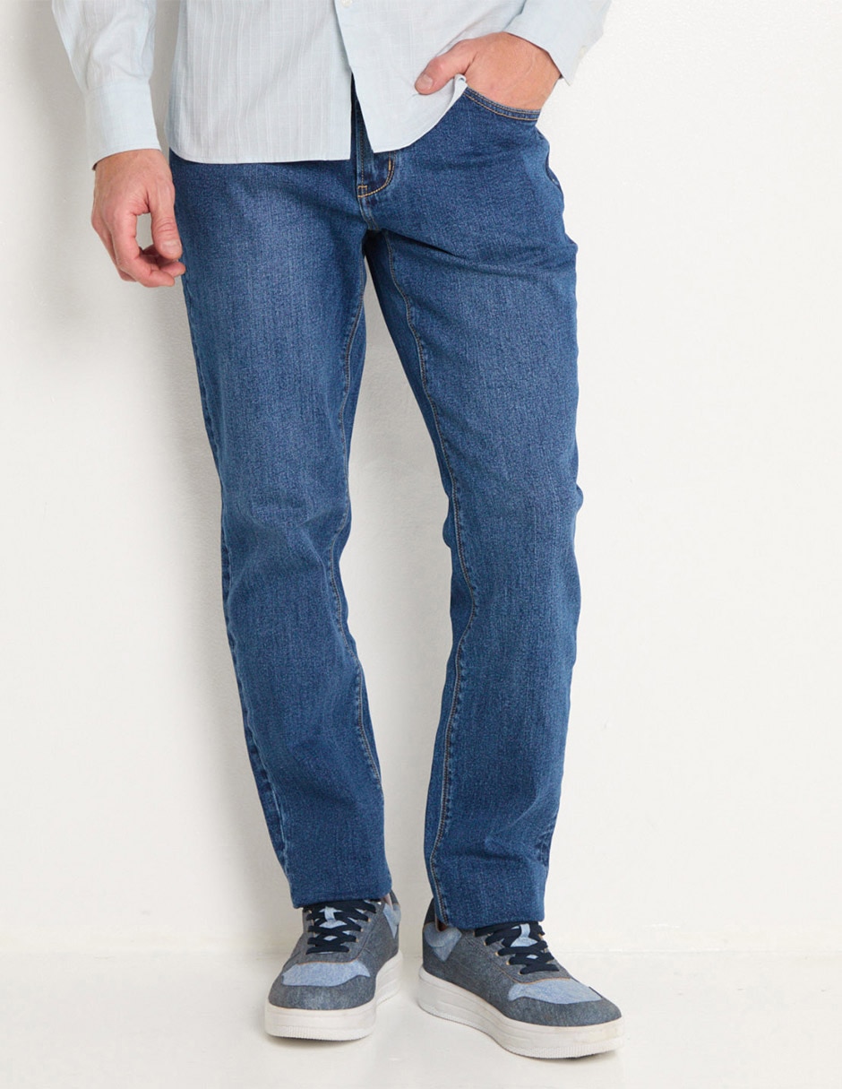 Jeans slim Jbe deslavado para hombre
