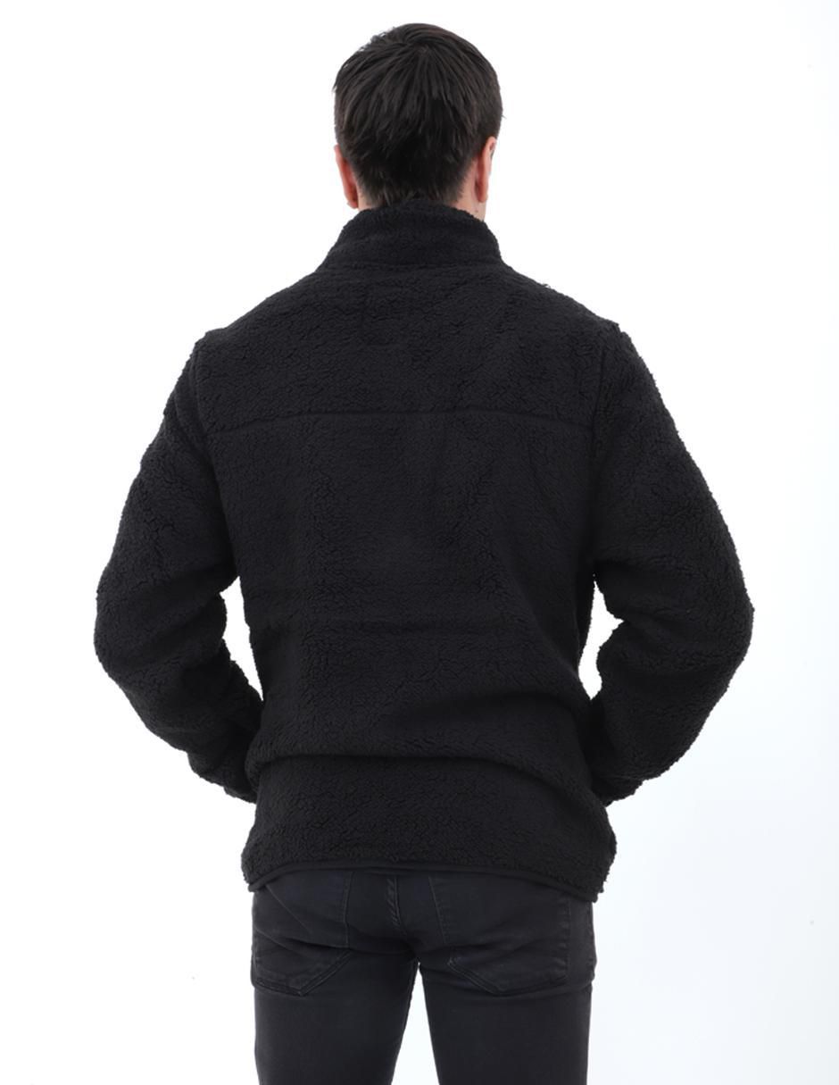 Chamarra acolchada cuello con cierre para hombre 4