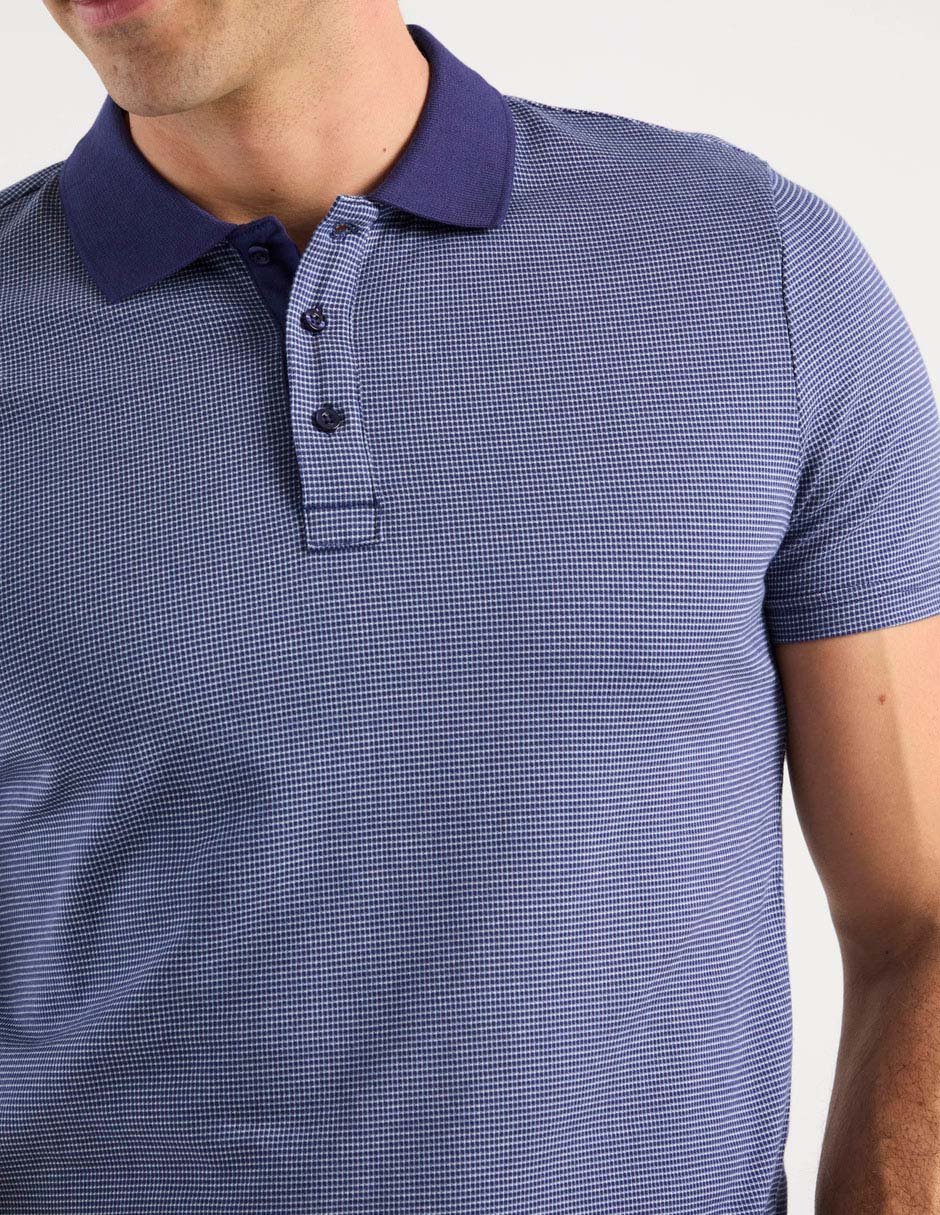 Playera tipo polo Jbe para hombre
