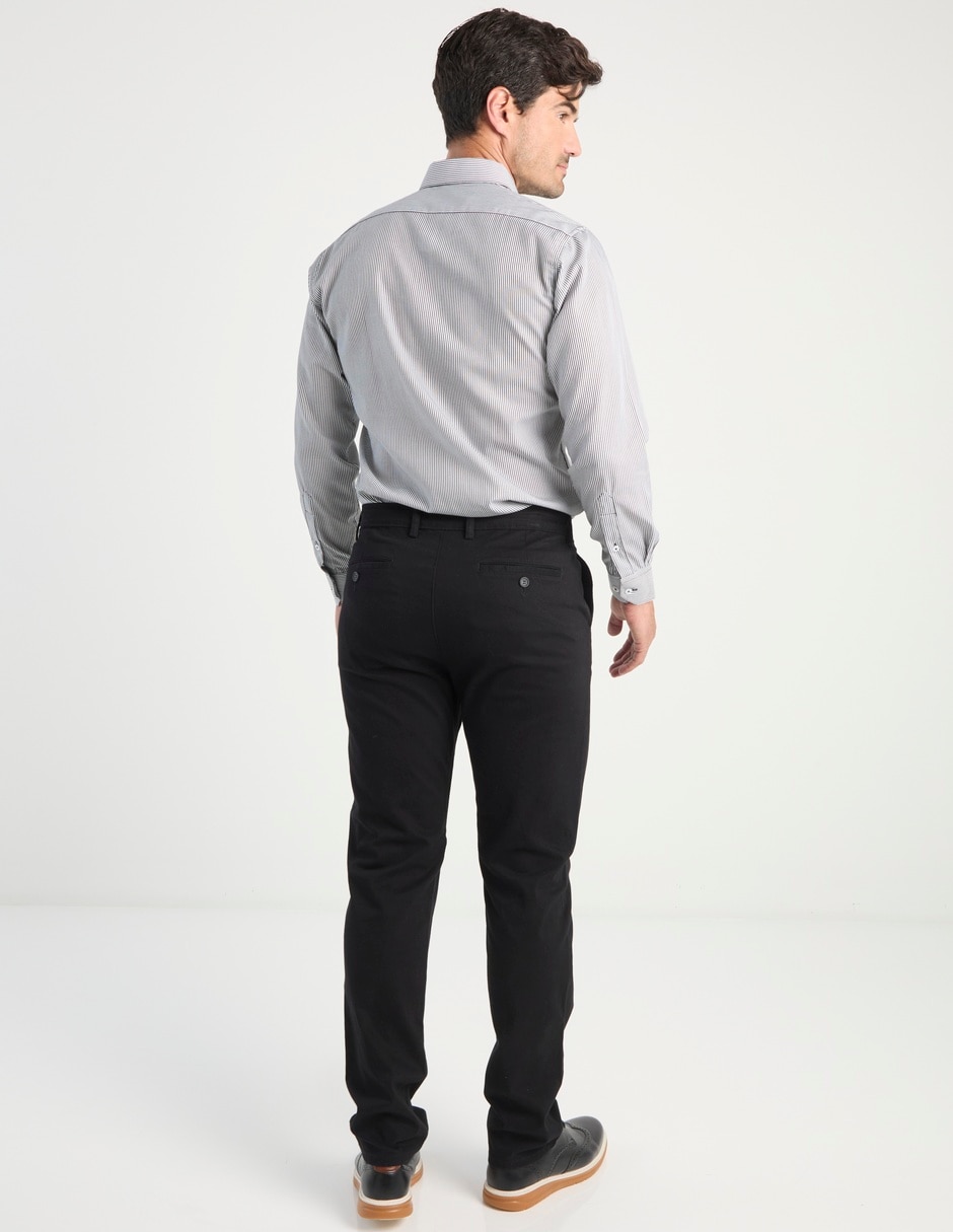 Pantalón chino slim Jbe de algodón para hombre