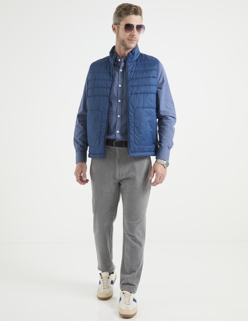 Camisa casual Regent Street de algodón manga larga para hombre