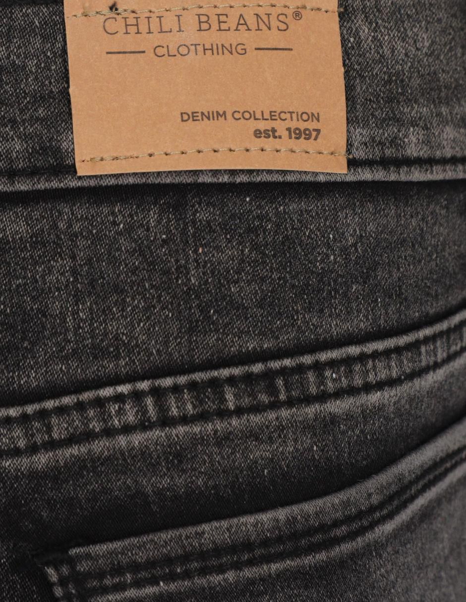 Jeans skinny Chb Chili Beans Clothing Co. Lenny deslavado para hombre