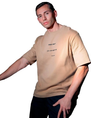 Playera Pavi Italy cuello redondo para hombre