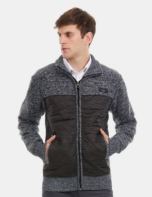 Chamarra casual con bolsillos para hombre Chamarra casual con bolsillos para hombre