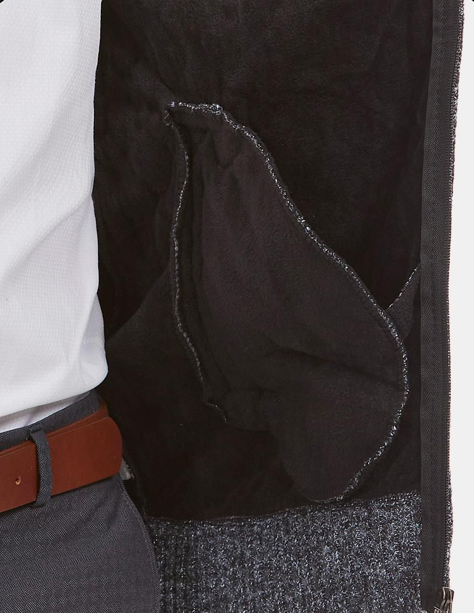 Chamarra casual con bolsillos para hombre 3