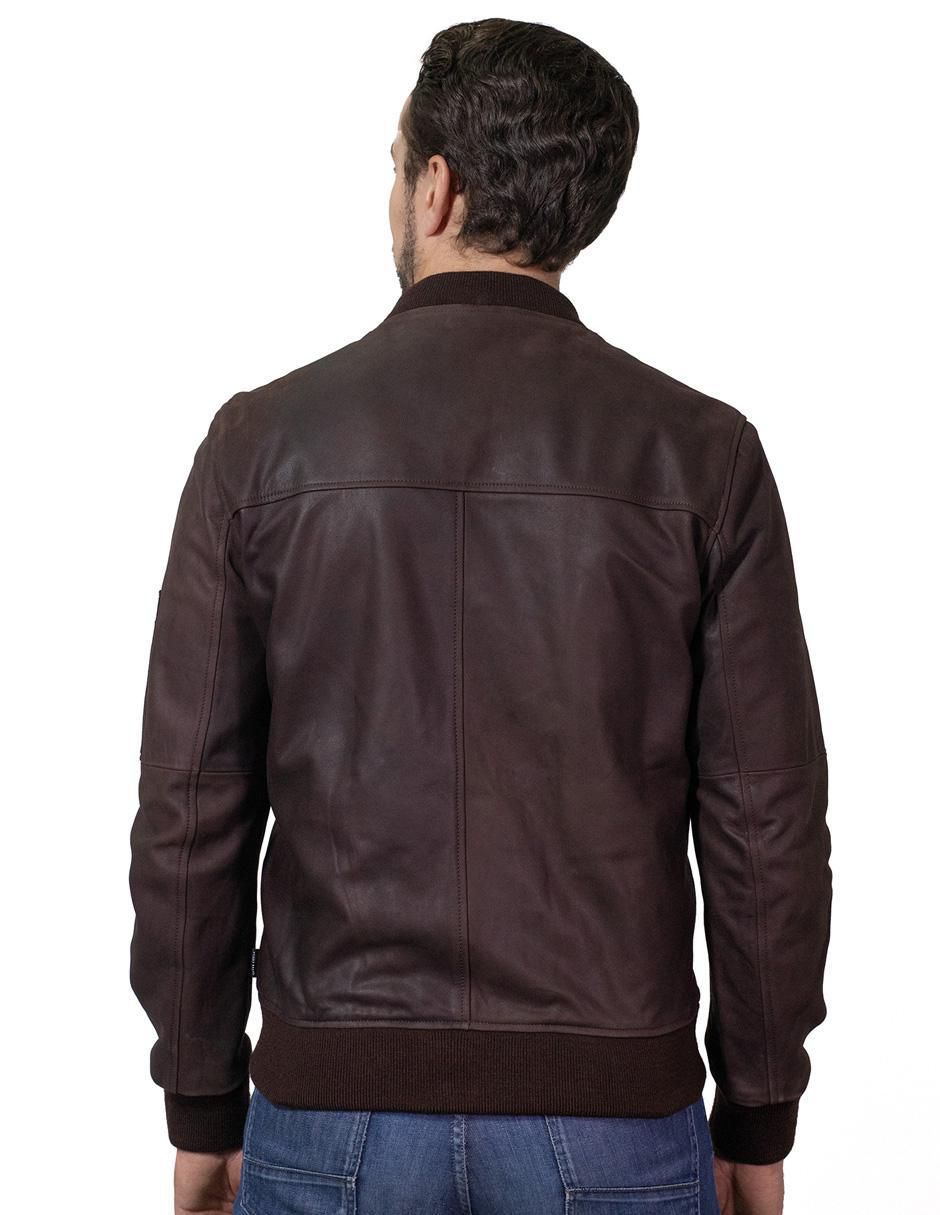 Chamarra bomber Perry Ellis con bolsillos para hombre