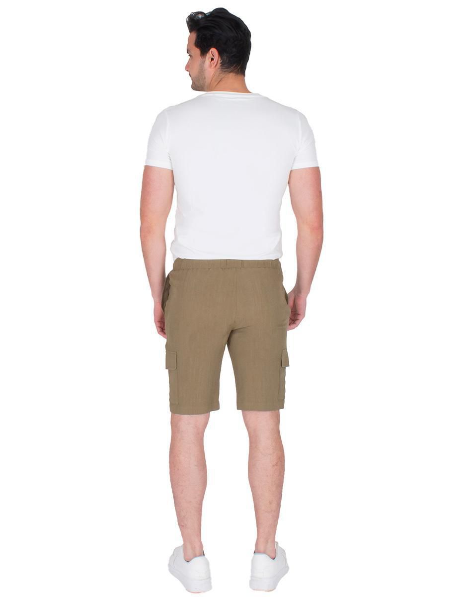 Bermuda de lino para hombre 4