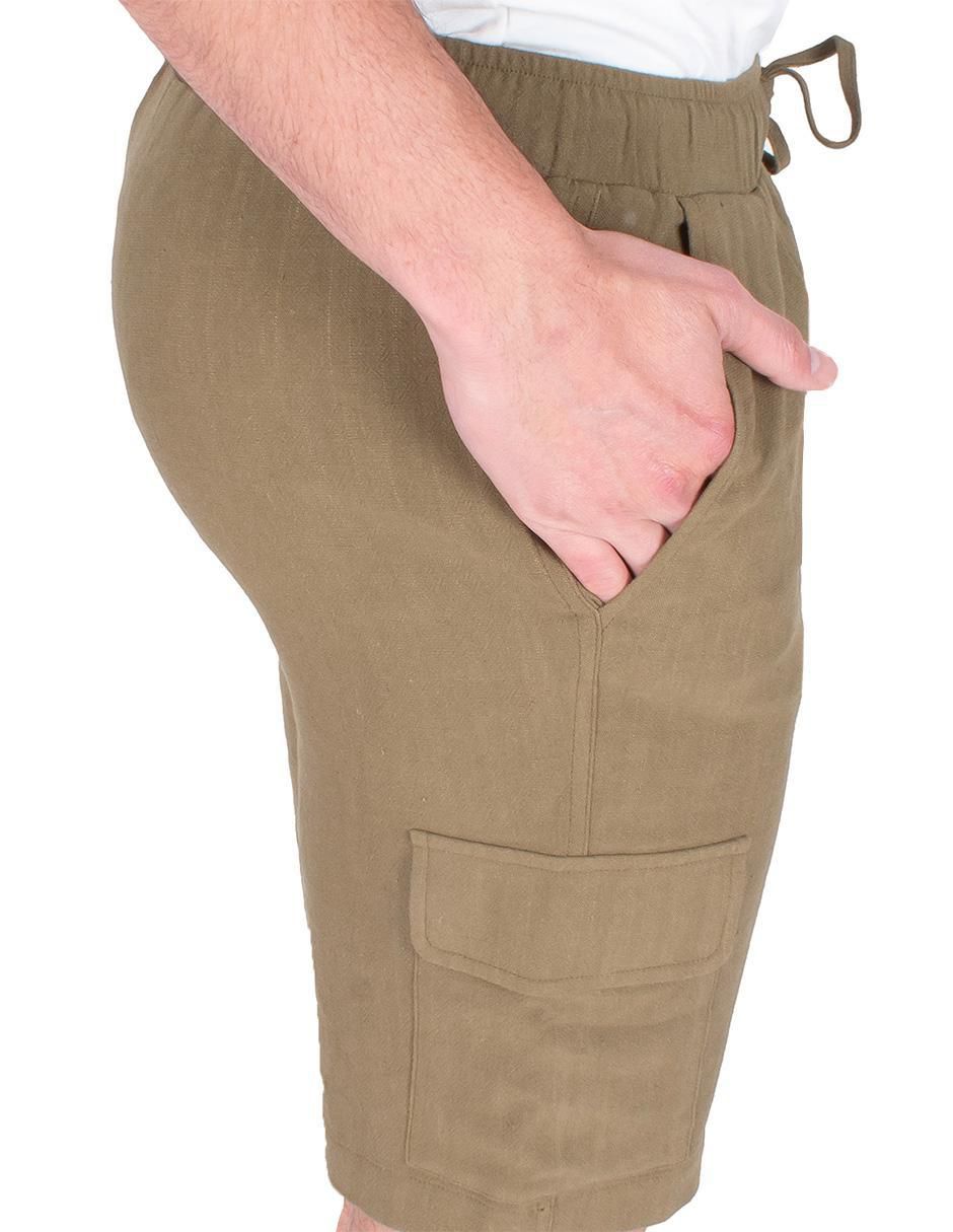 Bermuda de lino para hombre 2