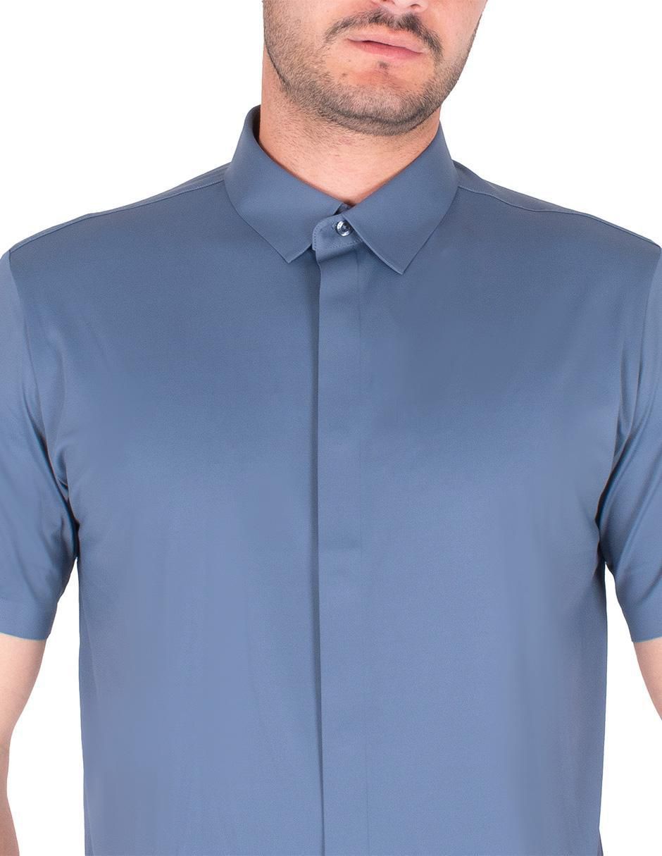 Camisa casual manga corta para hombre