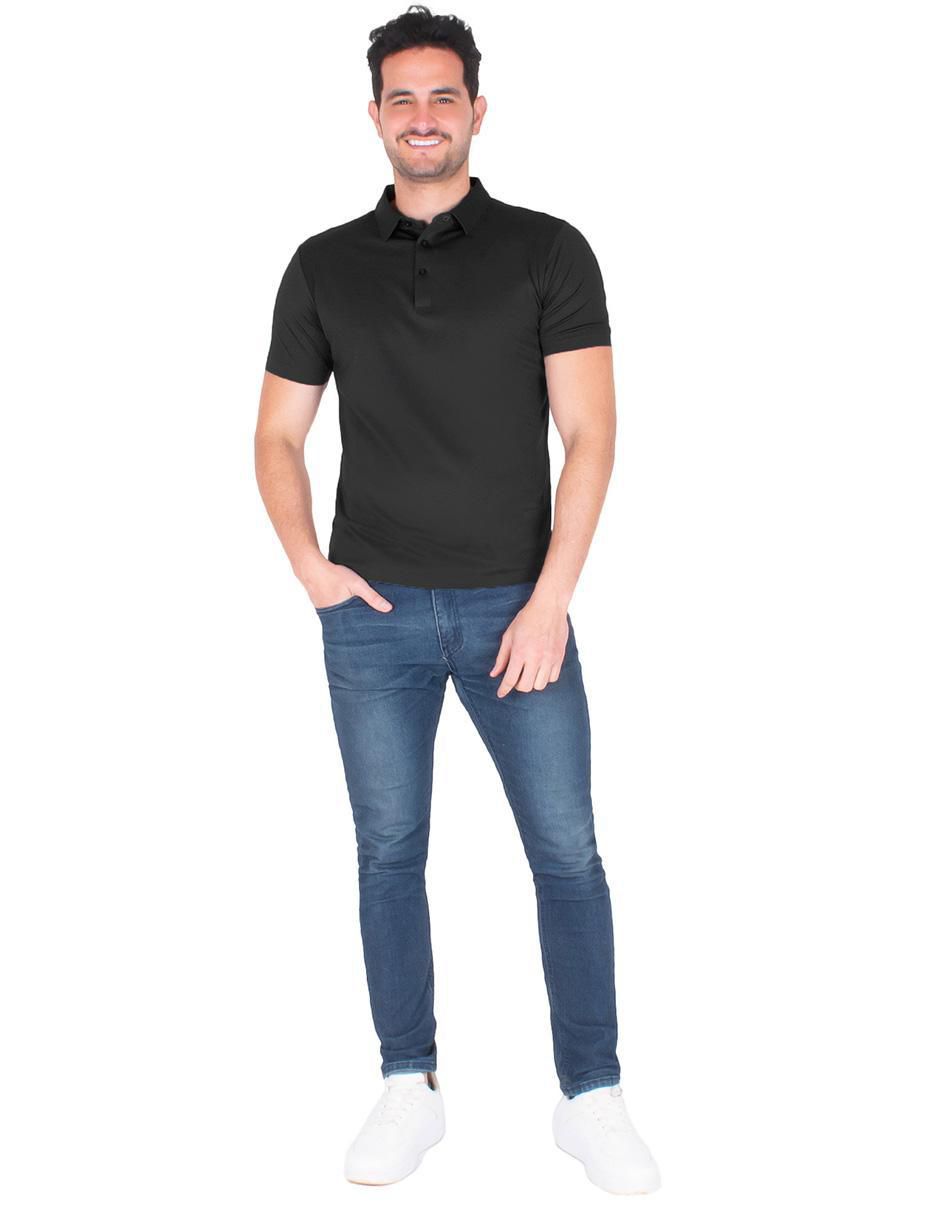 Playera cuello polo para hombre