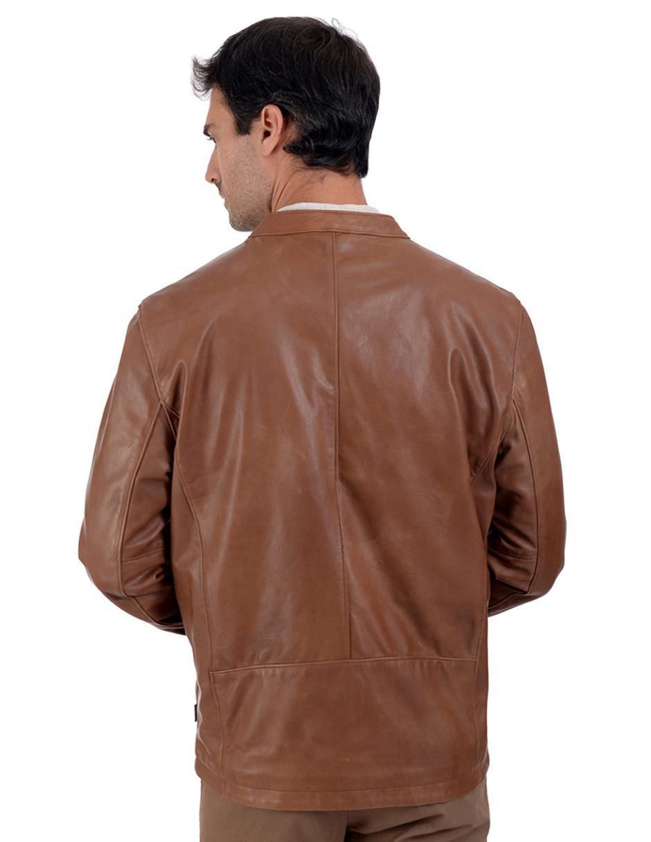 Chamarra casual Perry Ellis con bolsillos para hombre