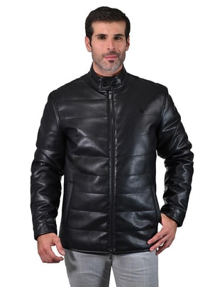 Chamarra casual con bolsillos para hombre