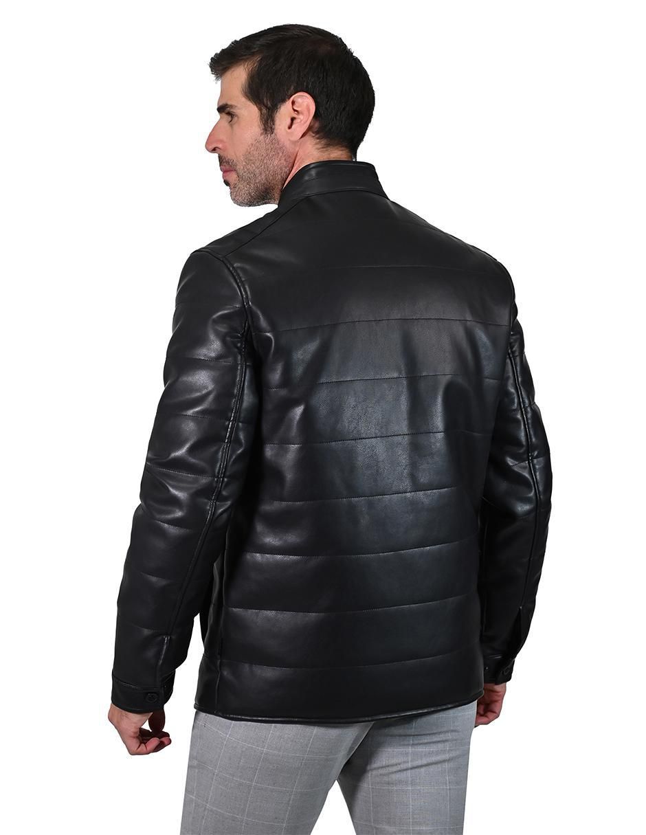 Chamarra casual Perry Ellis con bolsillos para hombre