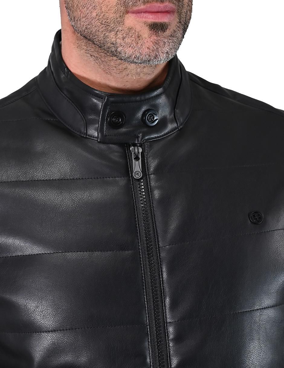Chamarra casual Perry Ellis con bolsillos para hombre