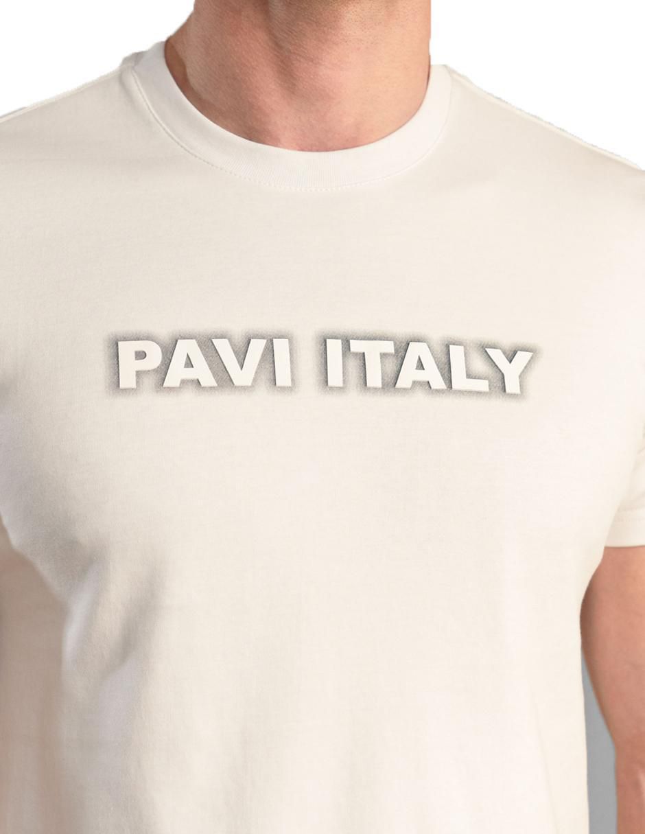 Playera Pavi Italy cuello redondo para hombre