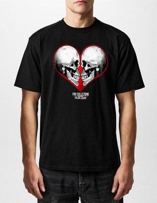Playera Fnc Collezioni Skullove cuello redondo para hombre