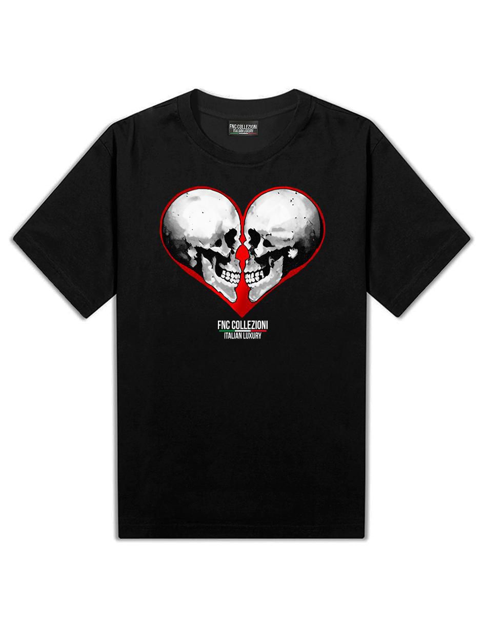Playera Fnc Collezioni Skullove cuello redondo para hombre