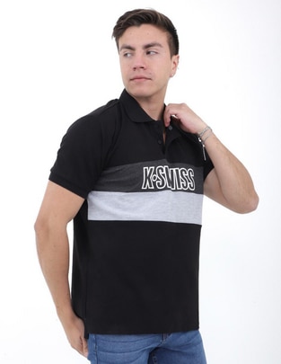 Playera tipo polo K-Swiss para hombre