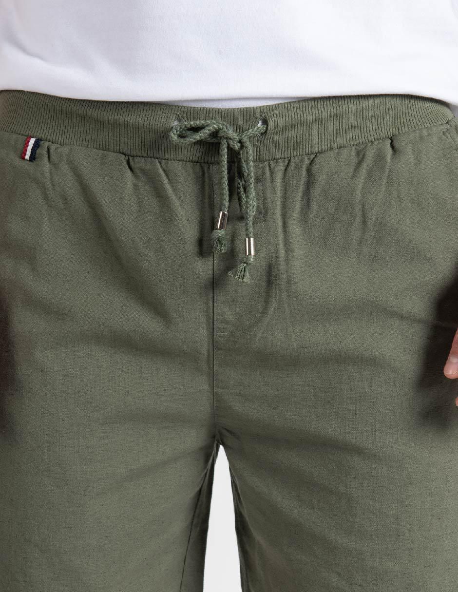 Bermuda de algodón para hombre