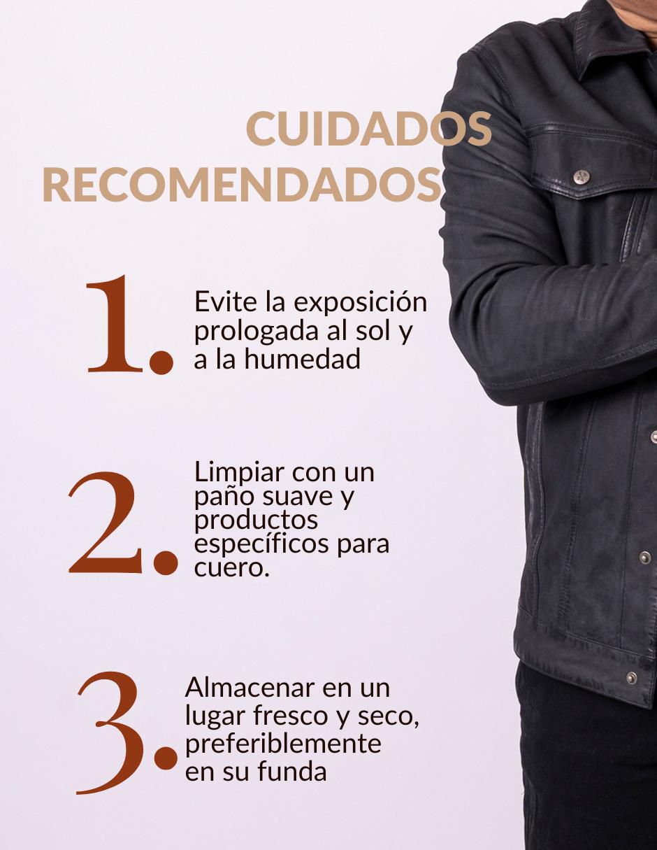 Chamarra casual impermeable de piel para hombre 5