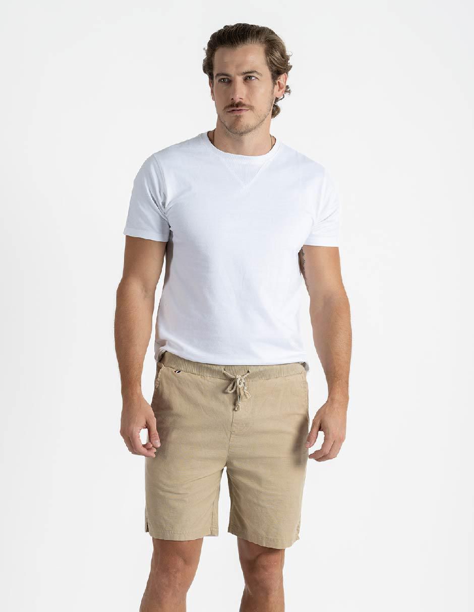 Bermuda de algodón para hombre