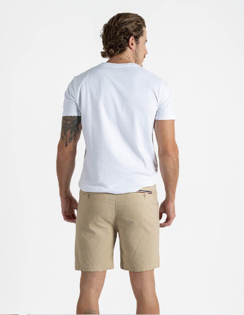 Bermuda de algodón para hombre