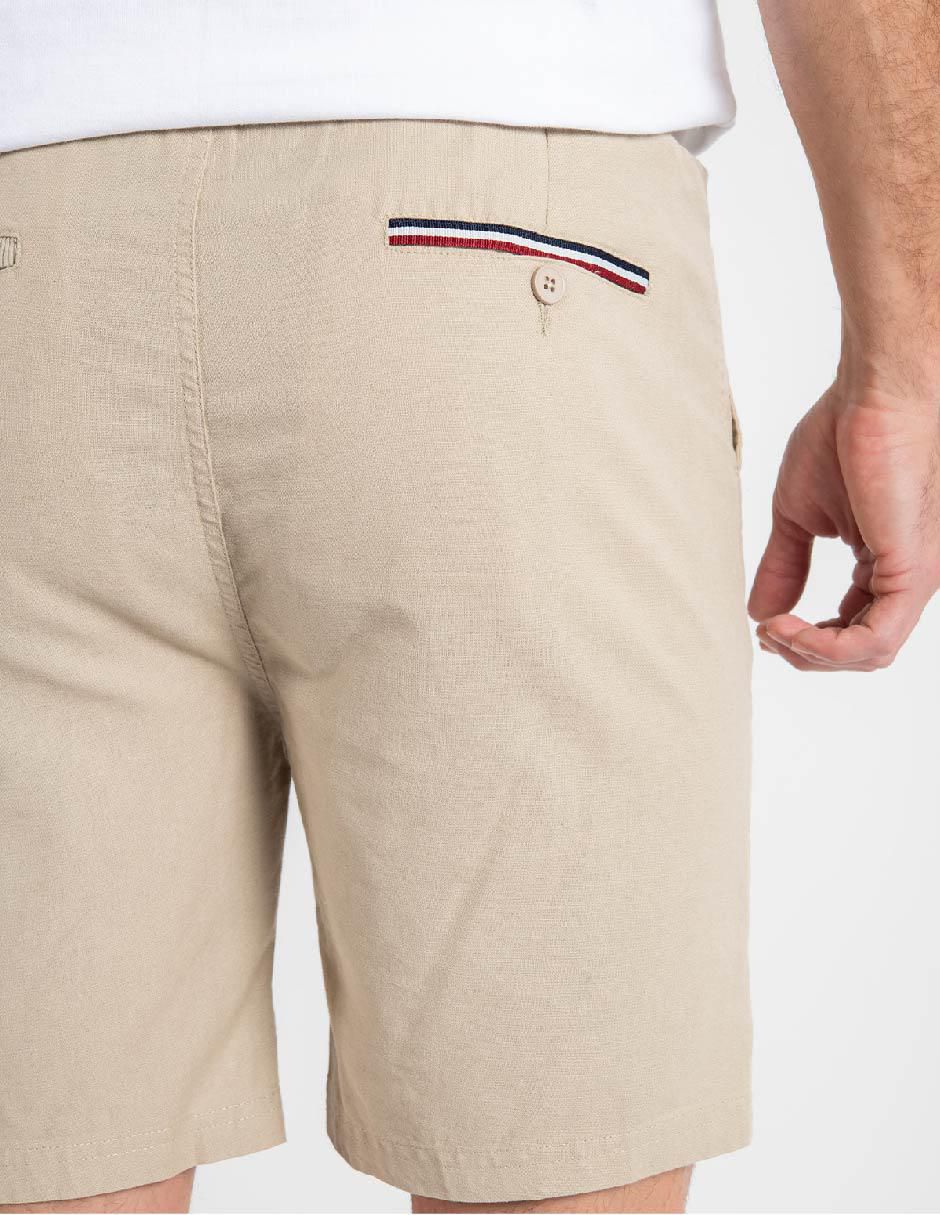 Bermuda de algodón para hombre
