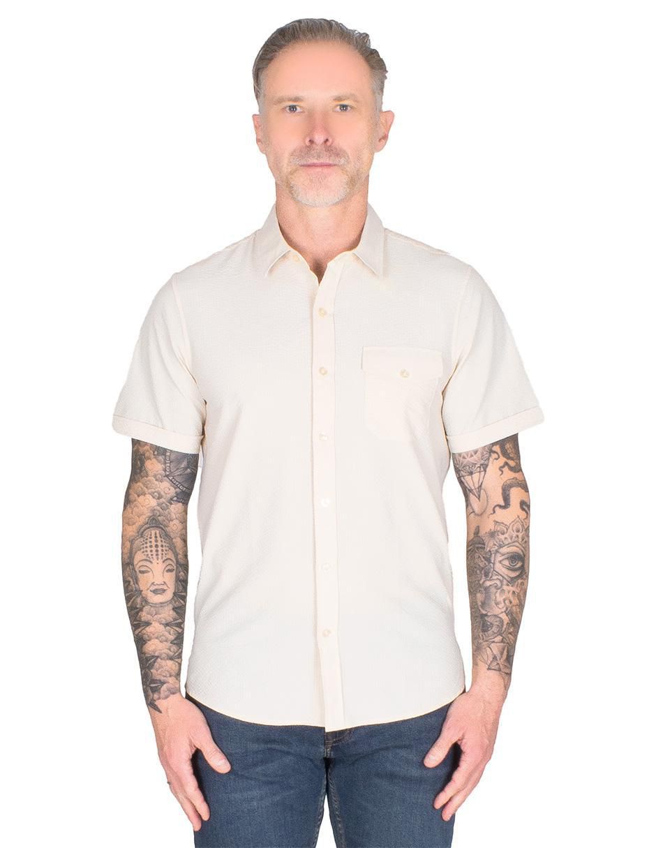 Camisa casual manga corta para hombre Camisa casual manga corta para hombre