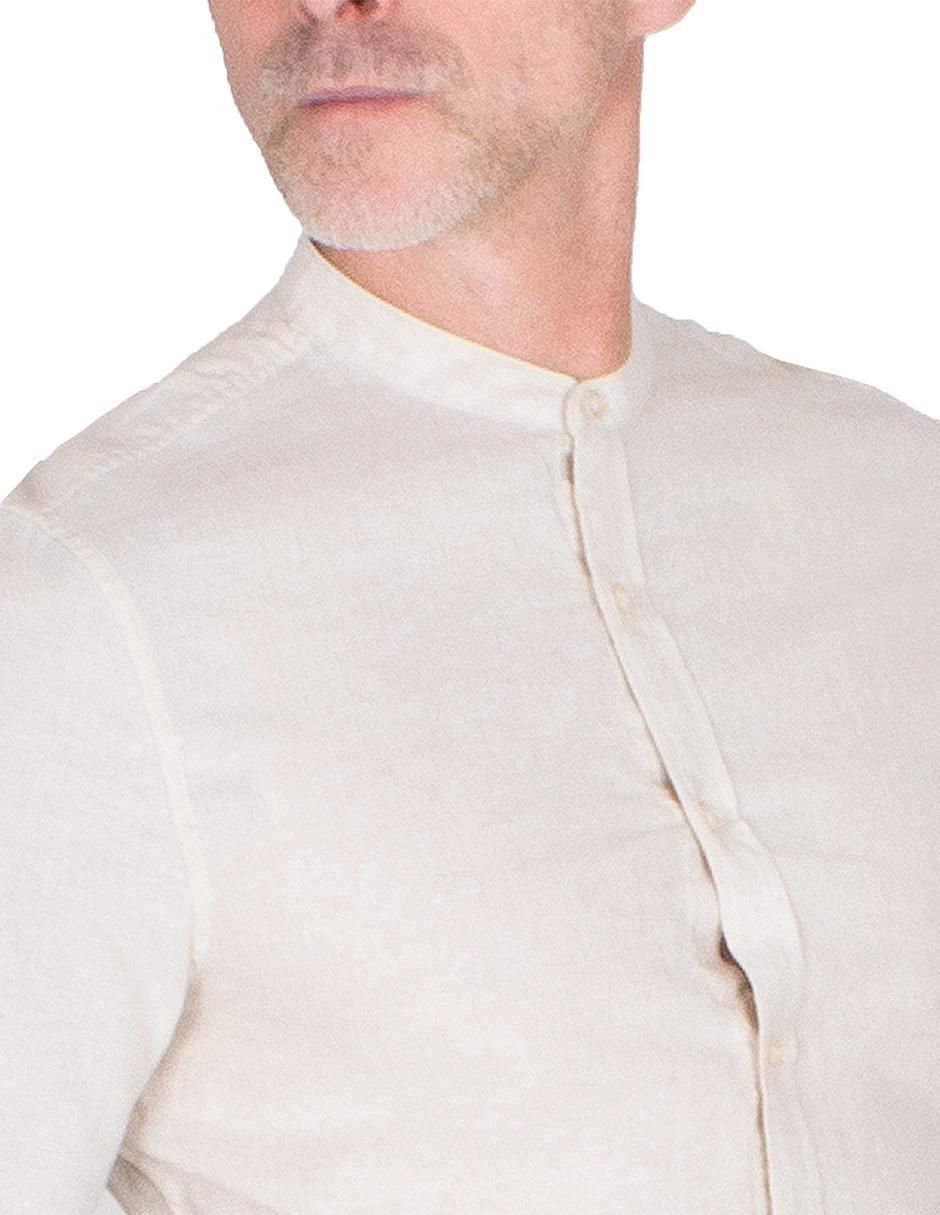 Camisa casual manga larga para hombre