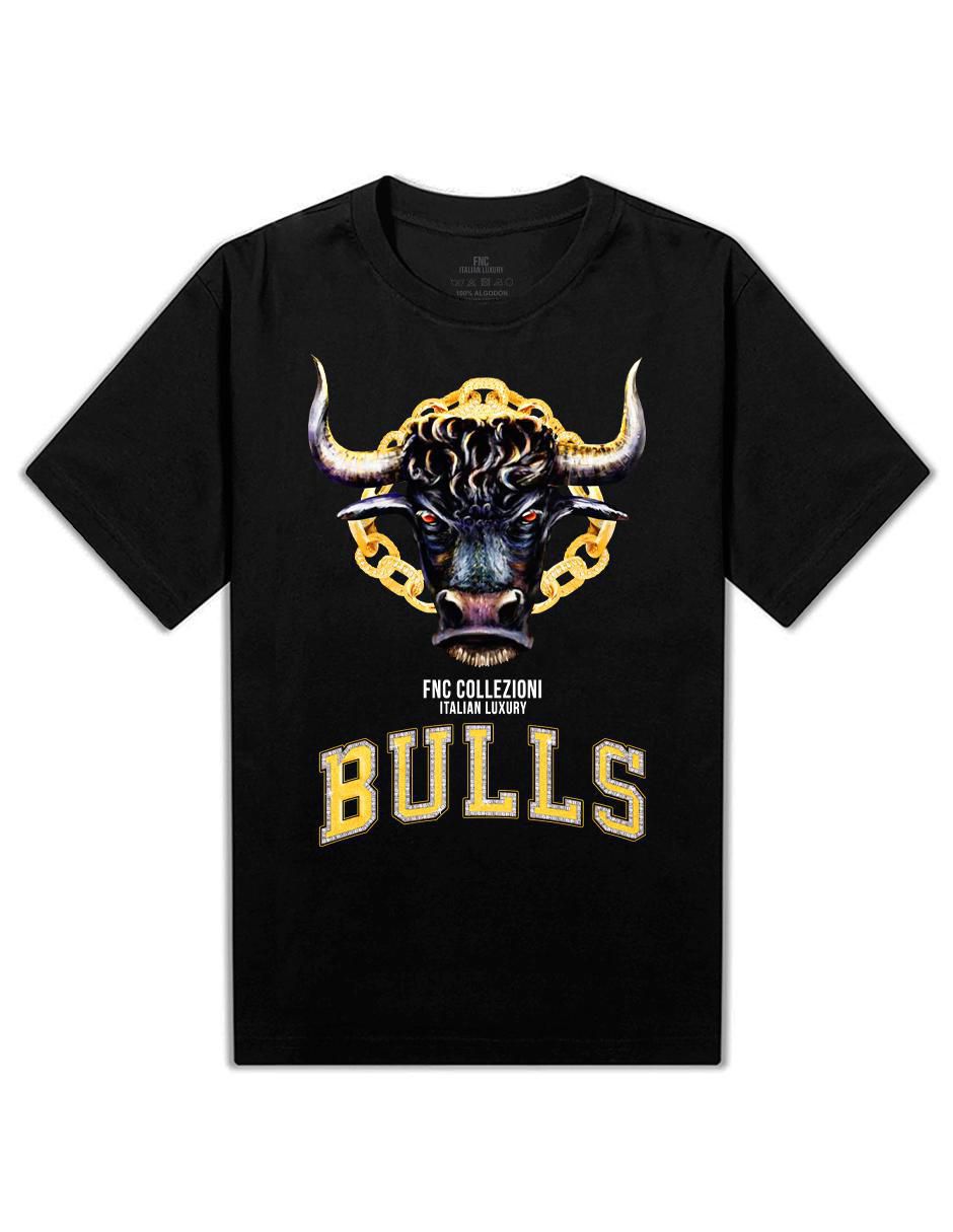 Playera Toro Bulls cuello redondo para hombre