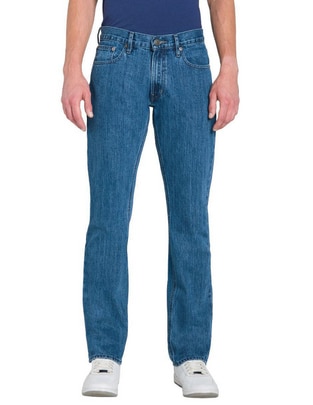 Jeans slim Oggi Jeans Vaxter lavado bleach para hombre
