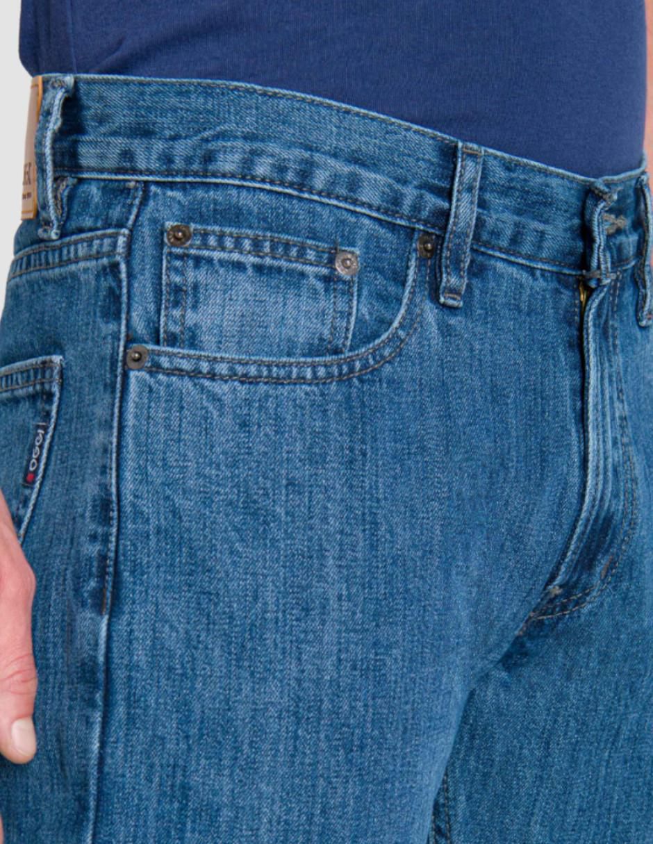 Jeans slim Oggi Jeans Vaxter lavado bleach para hombre