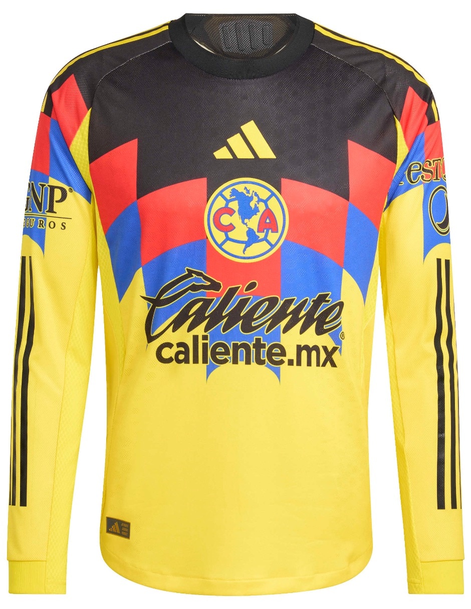 Jersey de Club América local authentic manga larga Adidas para hombre