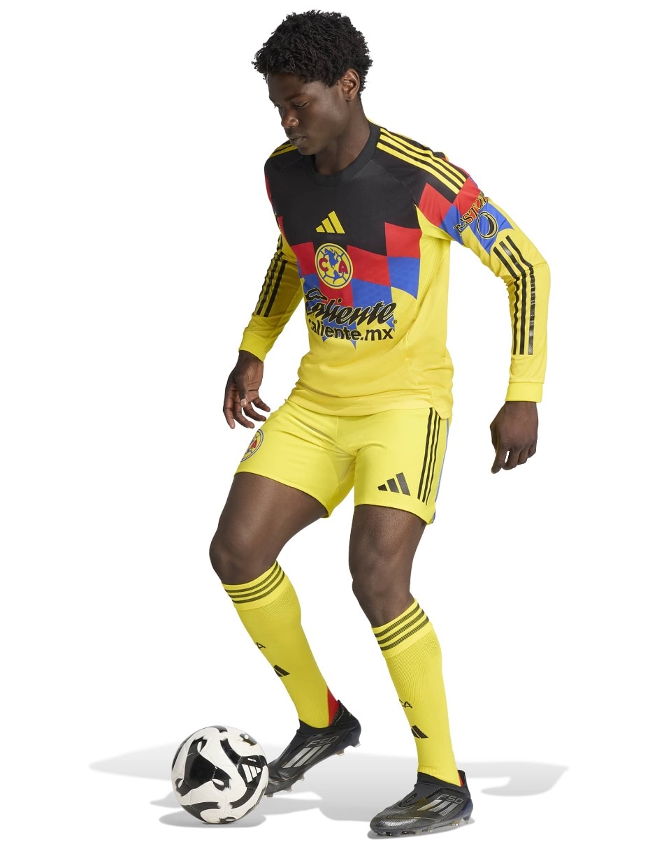 Jersey de Club América local authentic manga larga Adidas para hombre