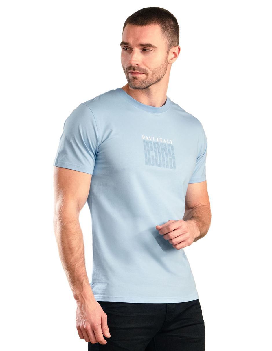 Playera Pavi Italy cuello redondo para hombre