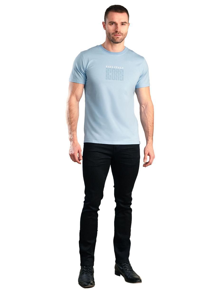 Playera Pavi Italy cuello redondo para hombre
