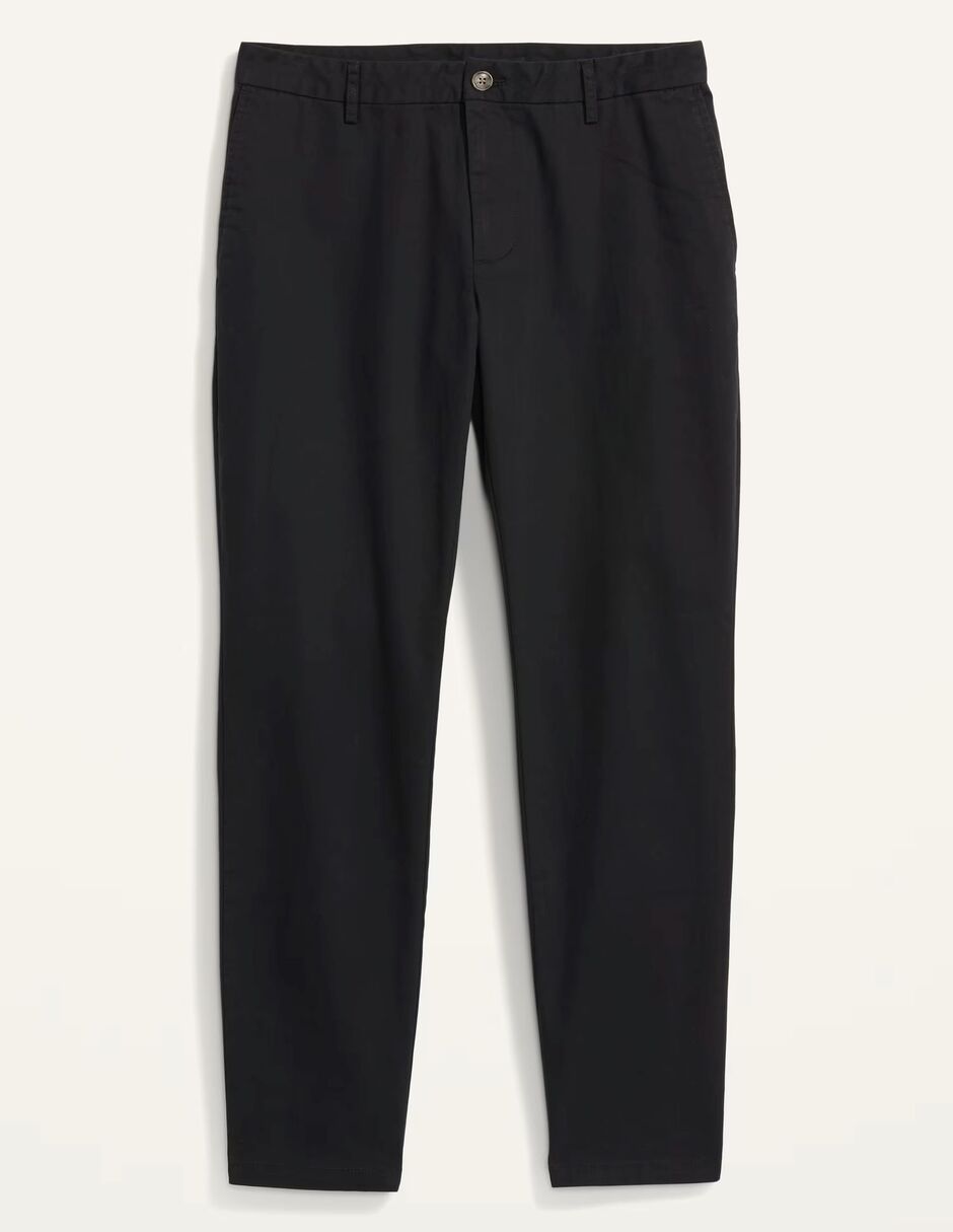 Pantalón chino regular de algodón para hombre 2