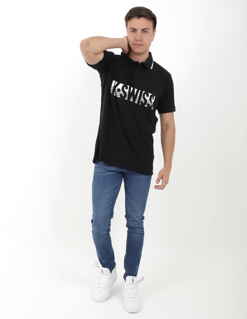 Playera tipo polo K-Swiss para hombre
