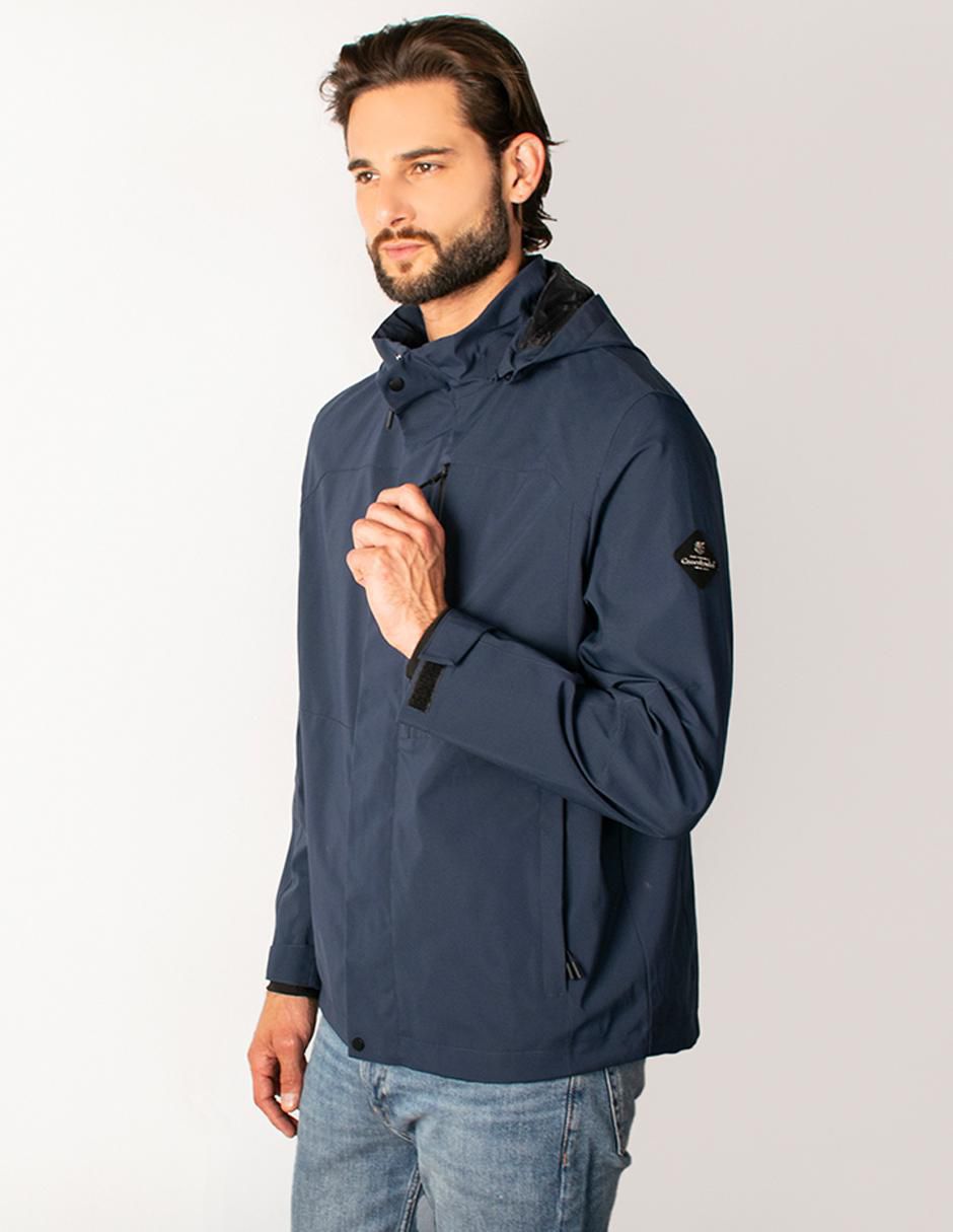 Chamarra casual con capucha para hombre 3