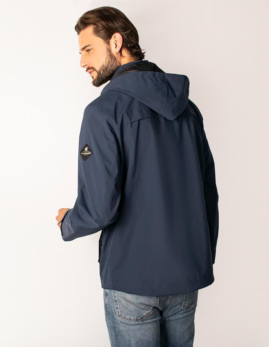 Chamarra casual con capucha para hombre 5