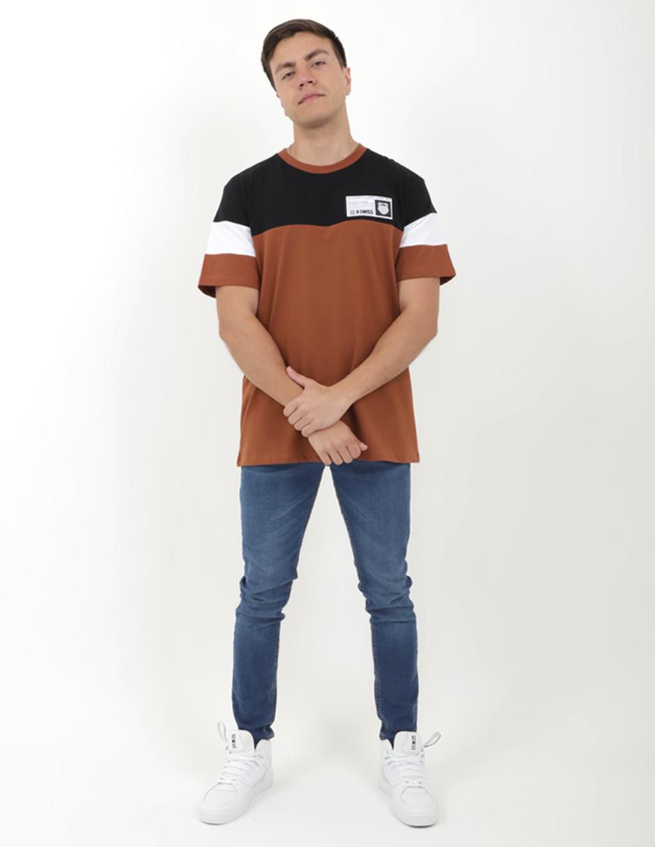 Playera cuello redondo para hombre