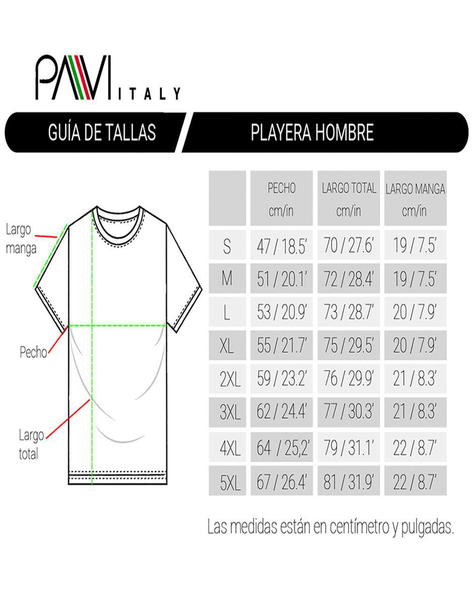 Playera cuello redondo para hombre 9