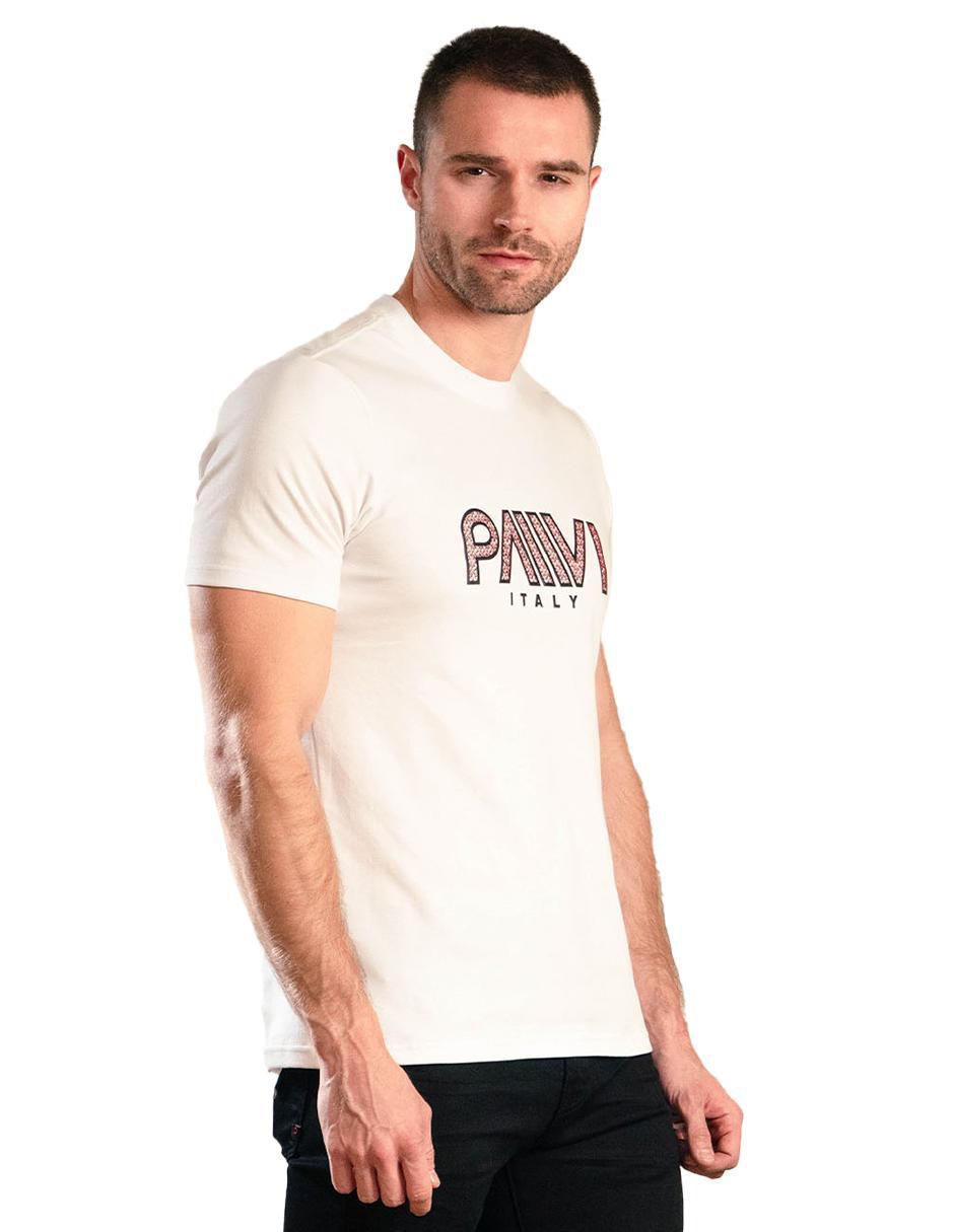 Playera Pavi Italy cuello redondo para hombre