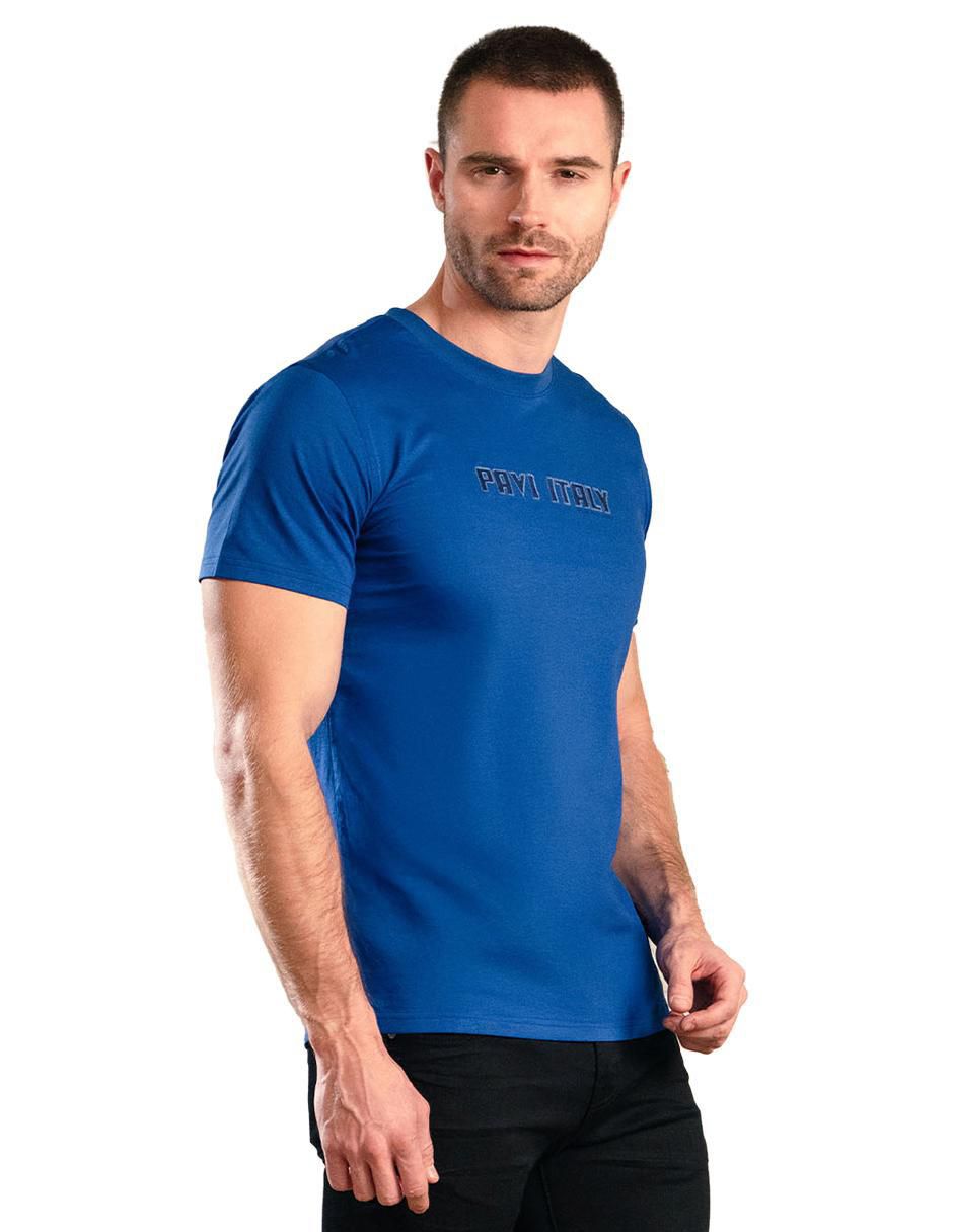 Playera Pavi Italy cuello redondo para hombre