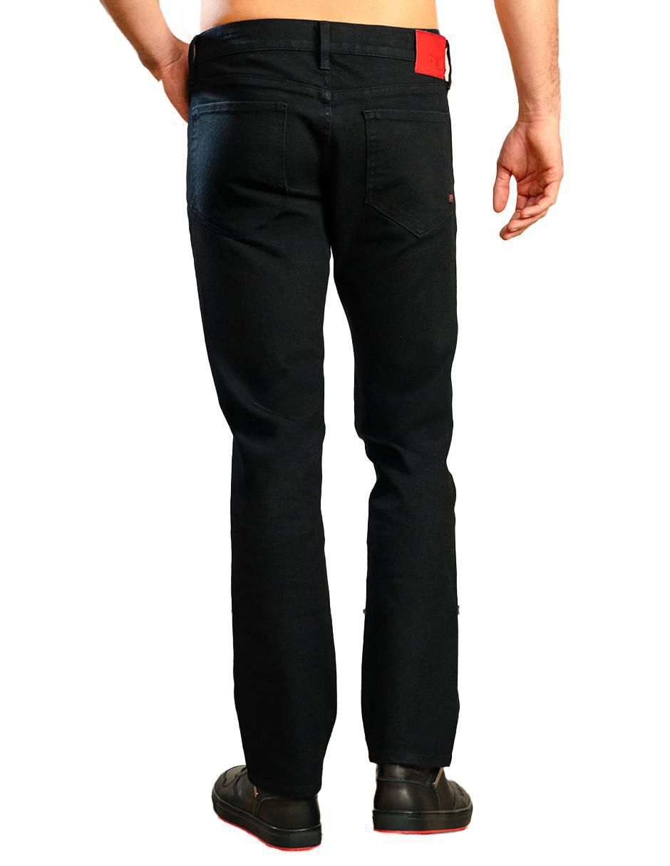 Jeans slim Pavi Italy lavado obscuro para hombre